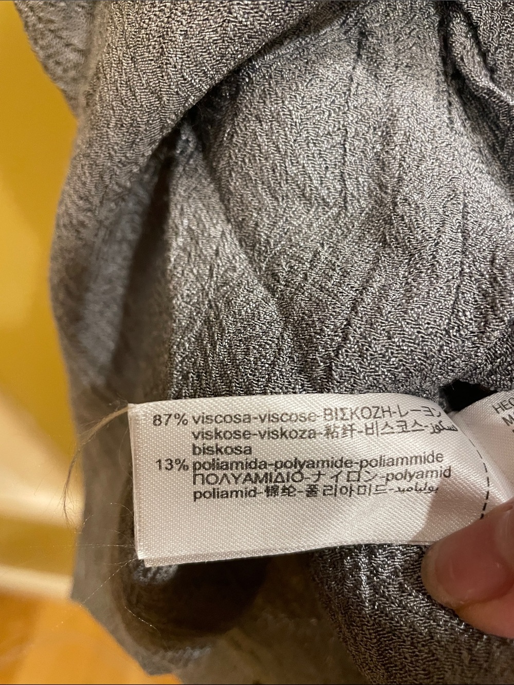 NWT Zara Gray Sleeveless Twist-Back Sheath Top - Picture 14 of 15